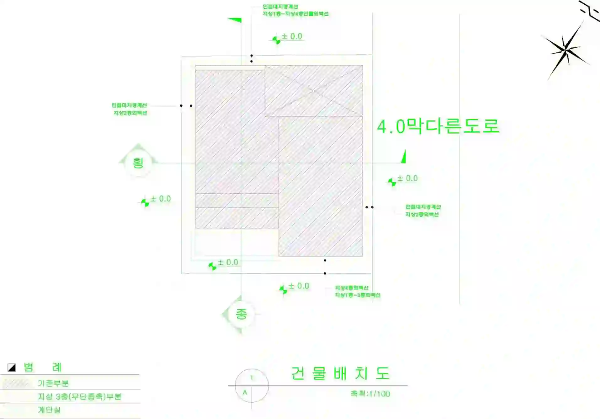 연희동 519-89 배치도 이미지